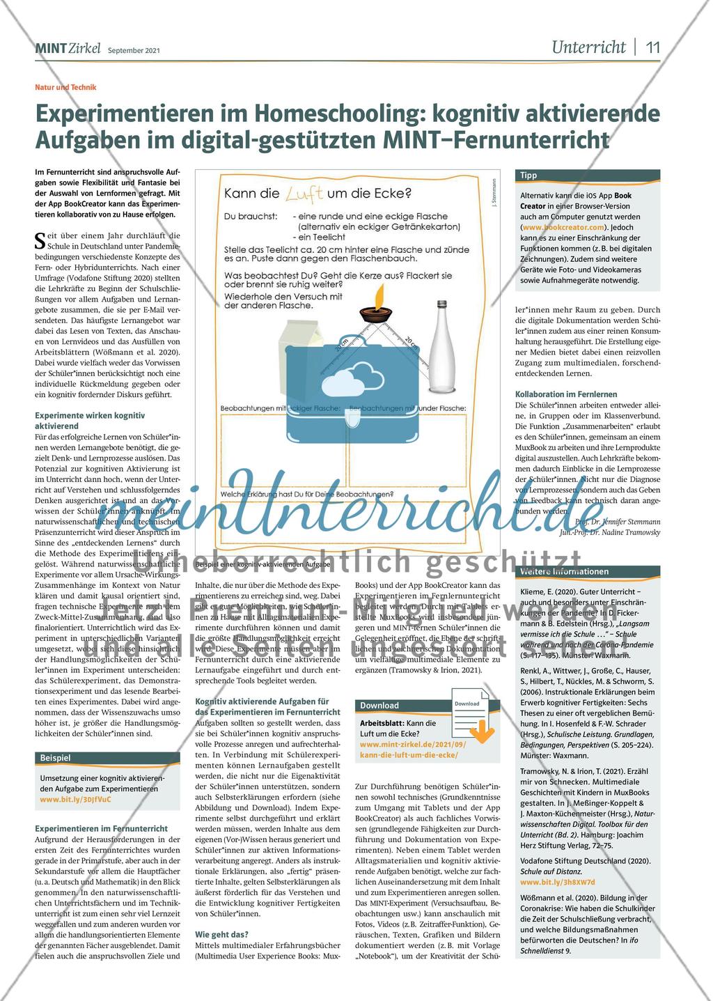 MINT Zirkel - Ausgabe 3, September 2021 Preview 11