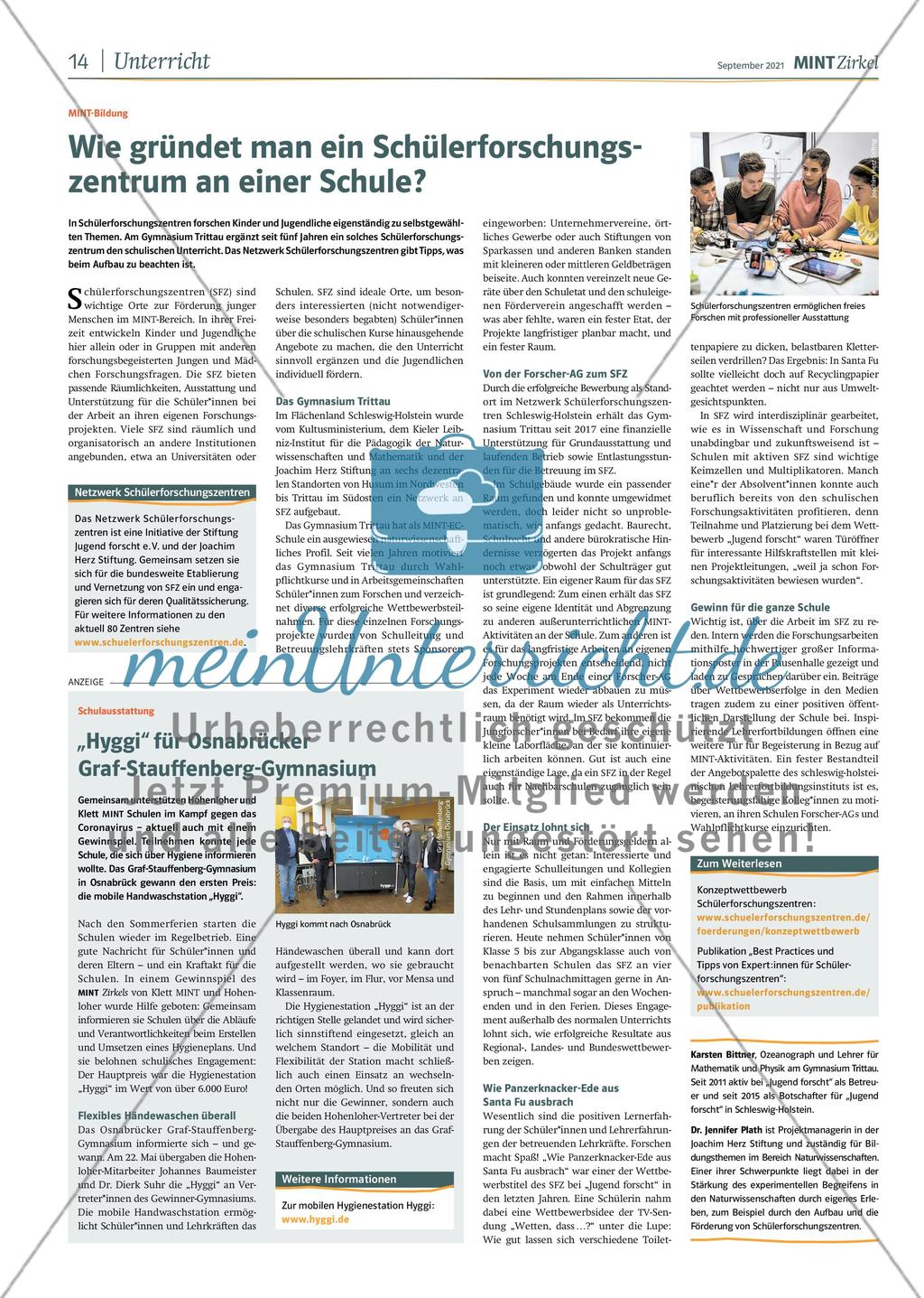 MINT Zirkel - Ausgabe 3, September 2021 Preview 14