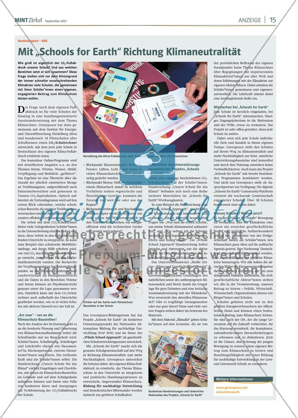 MINT Zirkel - Ausgabe 3, September 2021 Preview 15