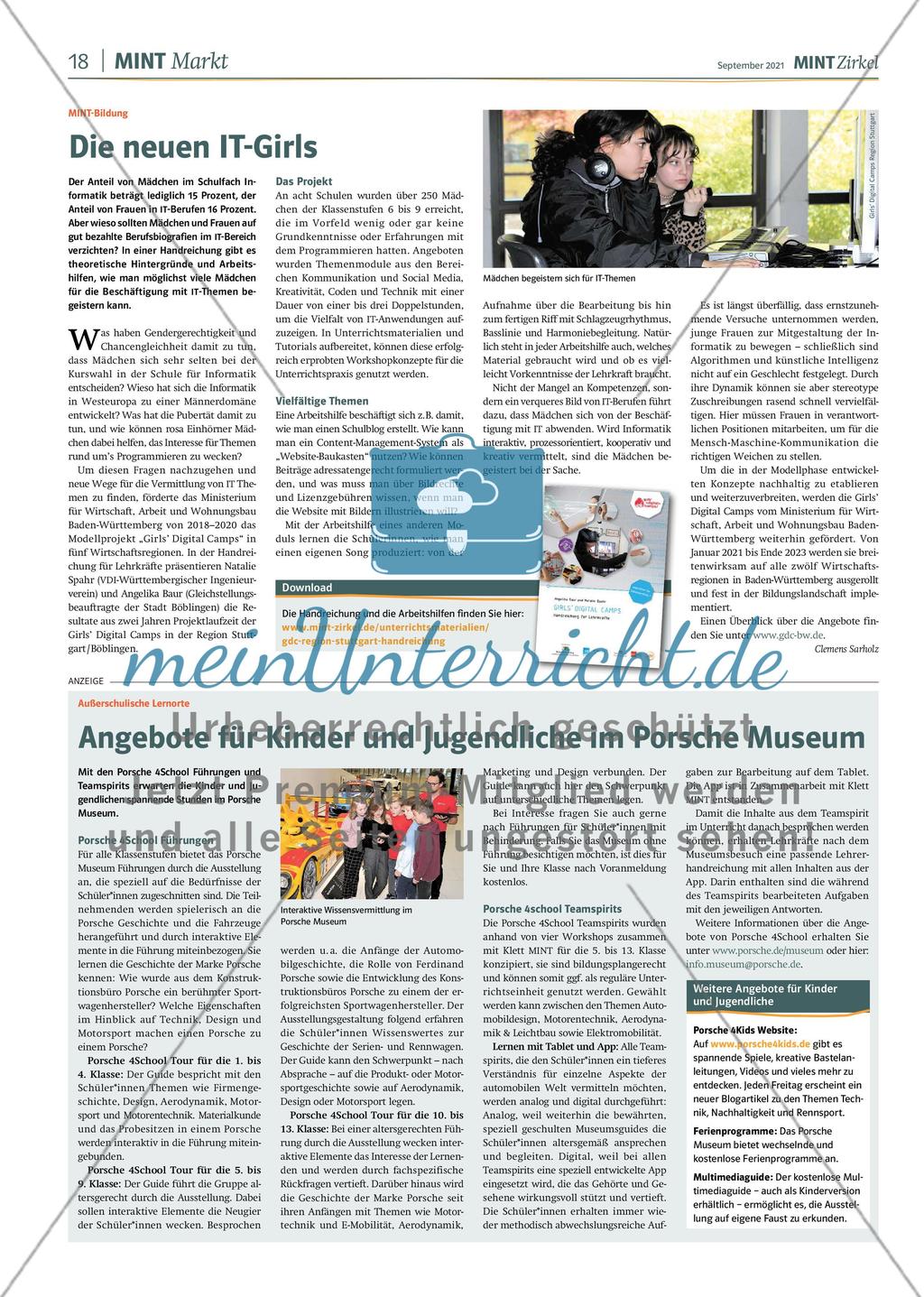 MINT Zirkel - Ausgabe 3, September 2021 Preview 18
