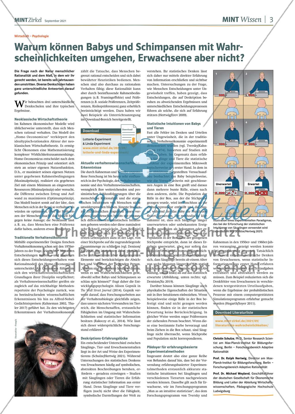 MINT Zirkel - Ausgabe 3, September 2021 Preview 3