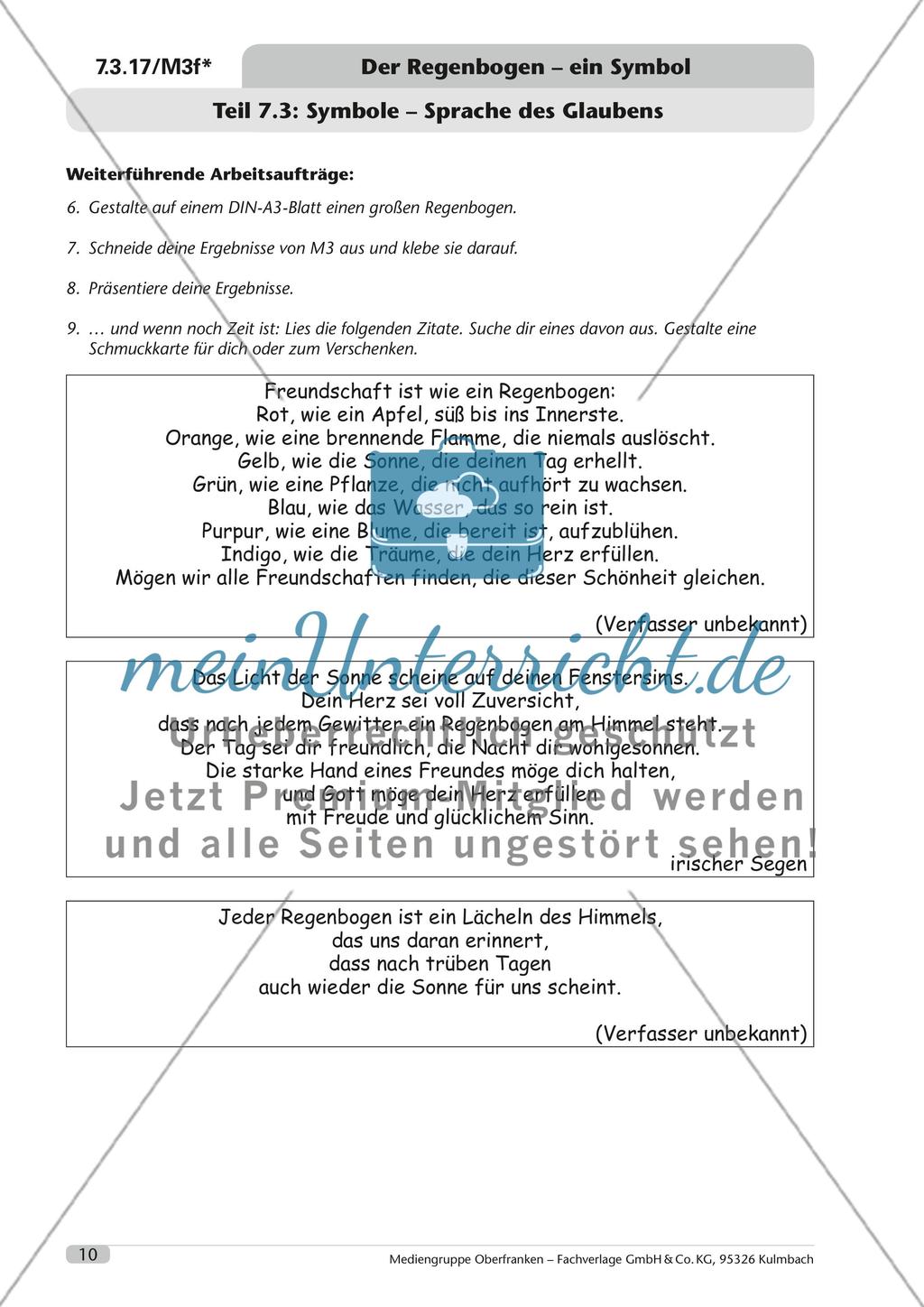 Der Regenbogen – ein Symbol Preview 11