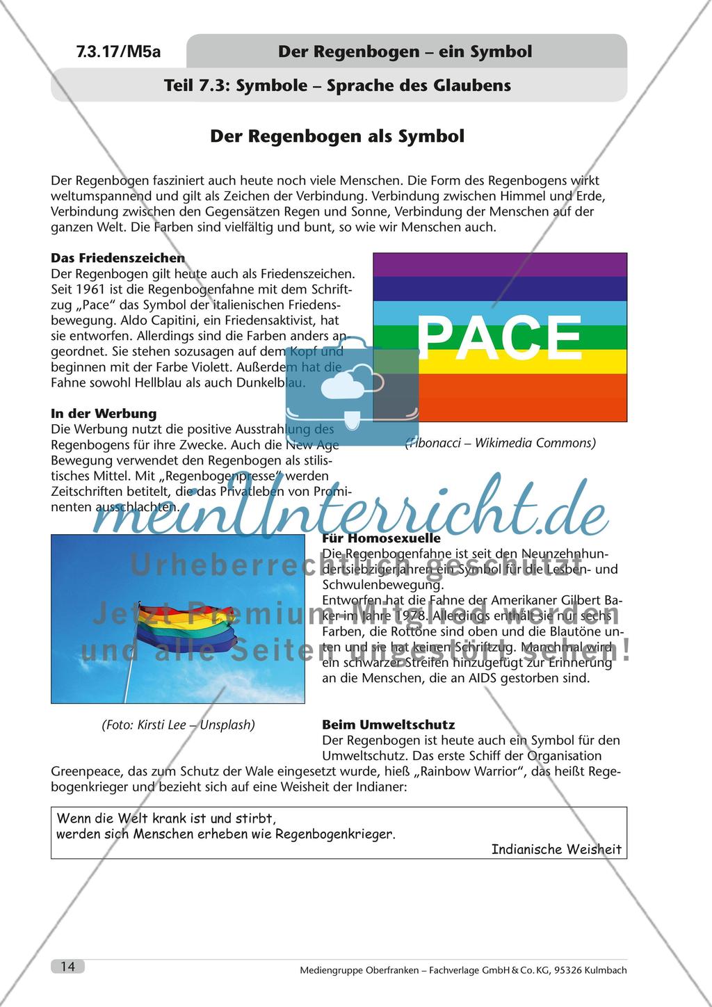 Der Regenbogen – ein Symbol Preview 15