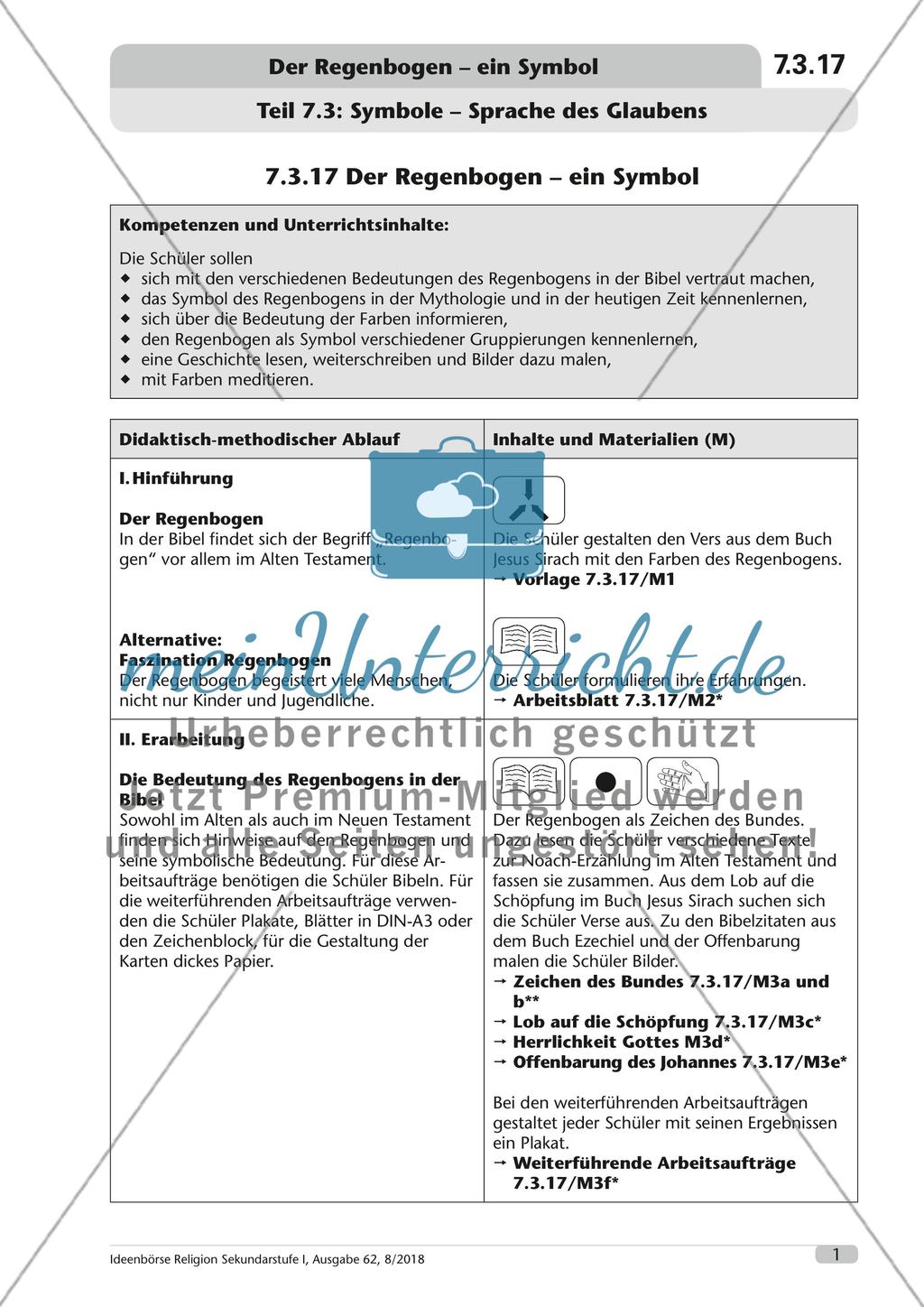 Der Regenbogen – ein Symbol Preview 2