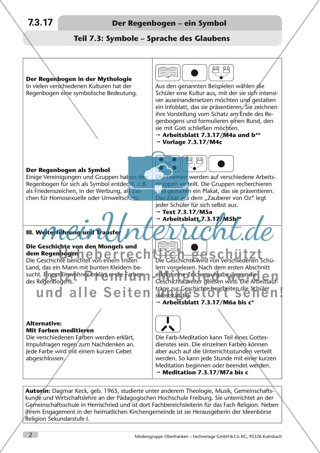 Der Regenbogen – ein Symbol Preview 3