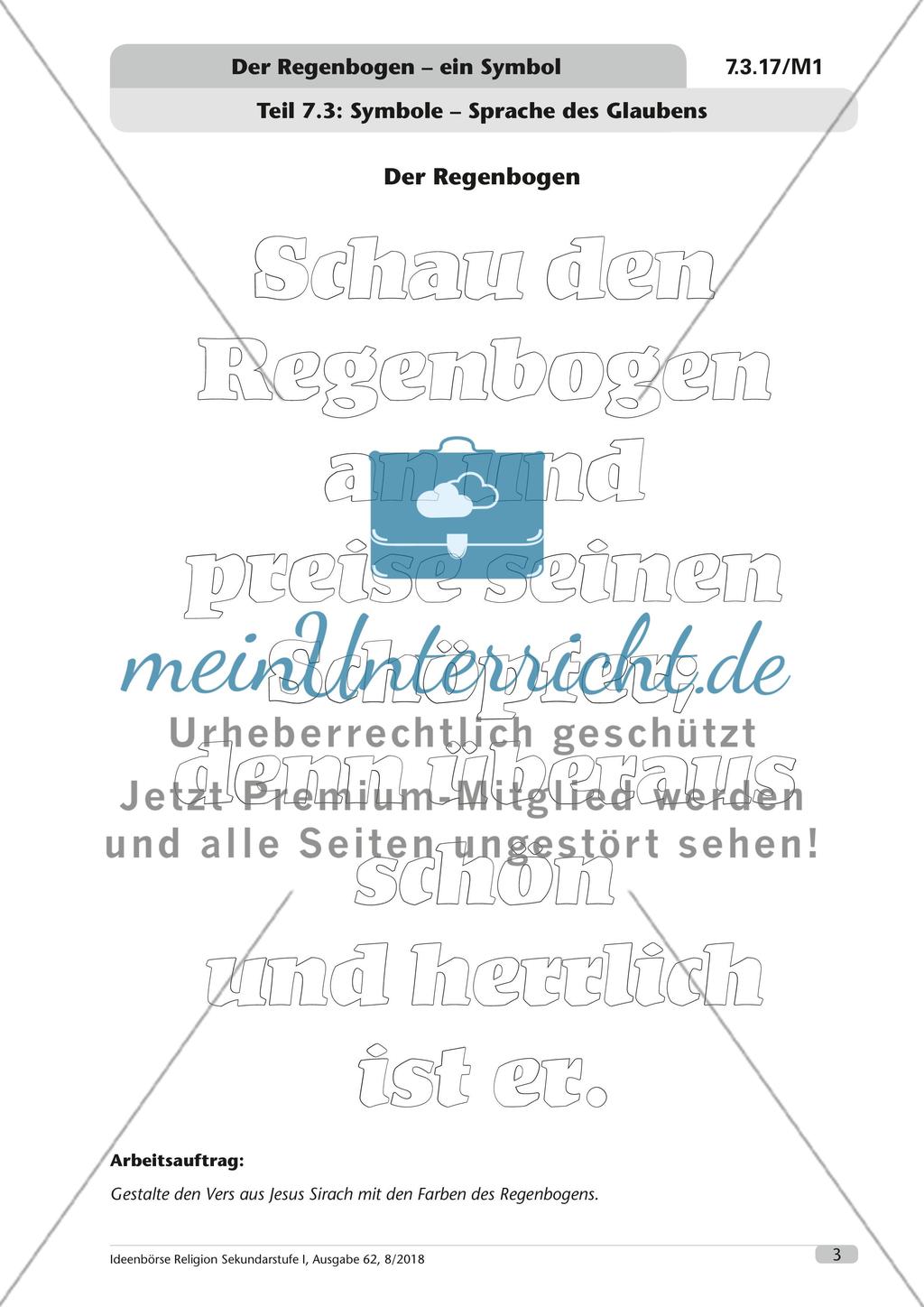Der Regenbogen – ein Symbol Preview 4