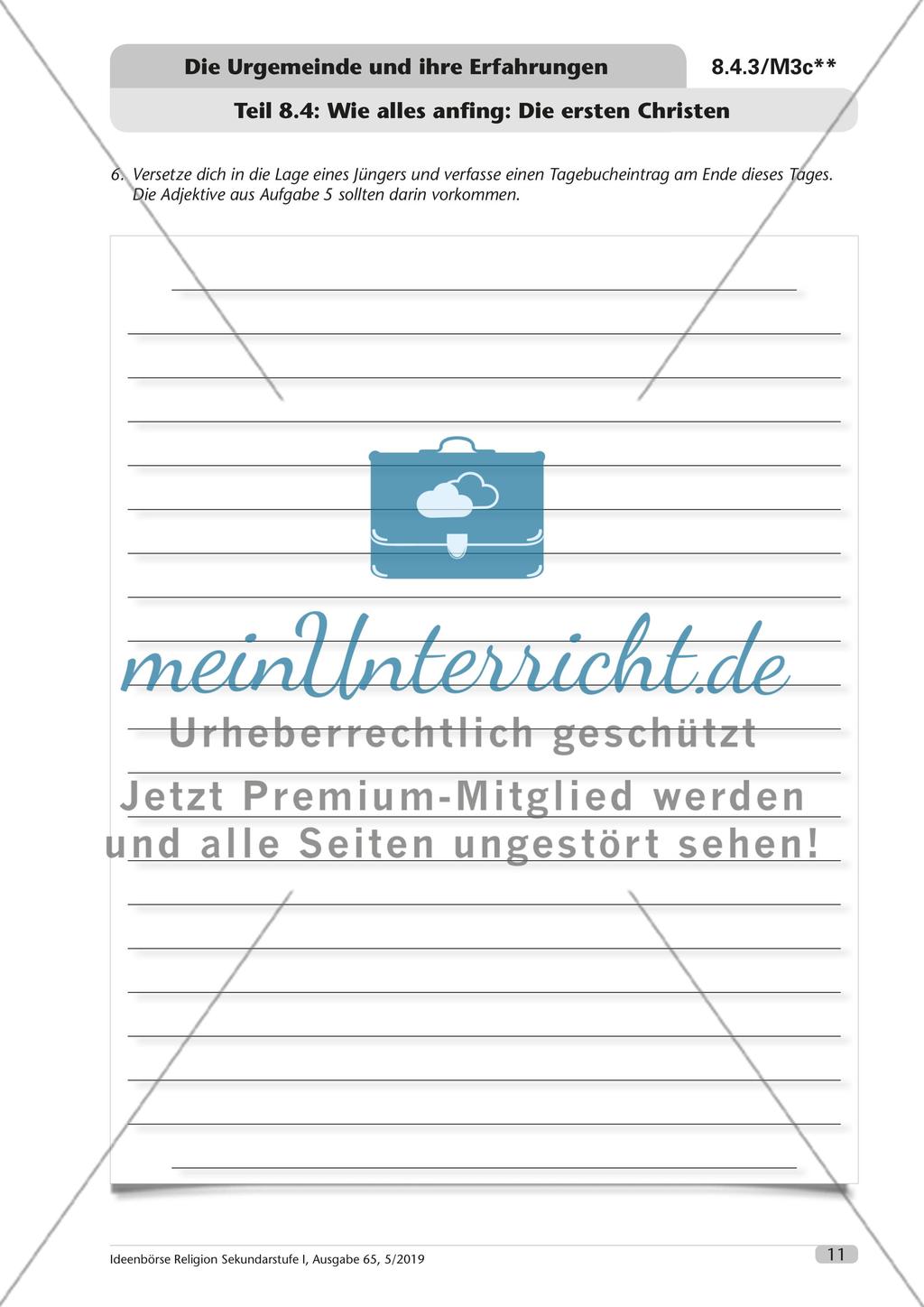 Die Urgemeinde und ihre Erfahrungen Preview 12