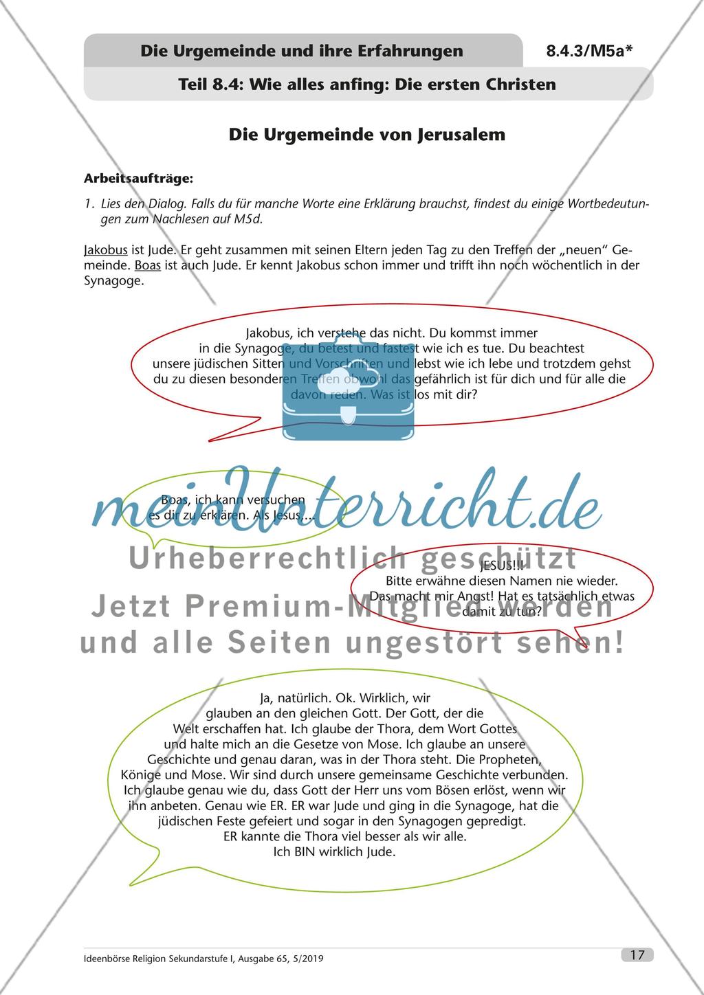 Die Urgemeinde und ihre Erfahrungen Preview 18