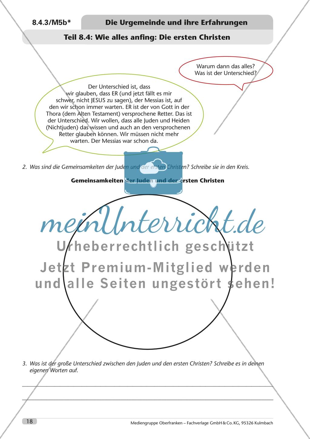 Die Urgemeinde und ihre Erfahrungen Preview 19