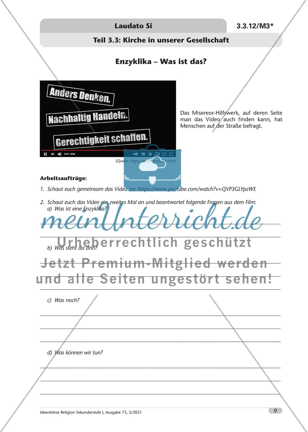 Laudato si – der Papst und die Umweltfrage Preview 10