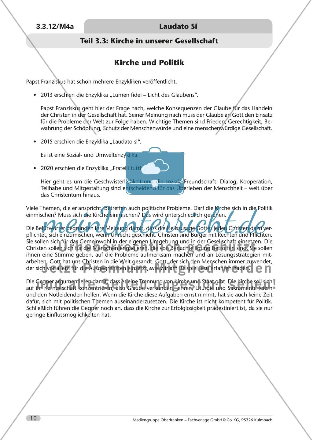Laudato si – der Papst und die Umweltfrage Preview 11