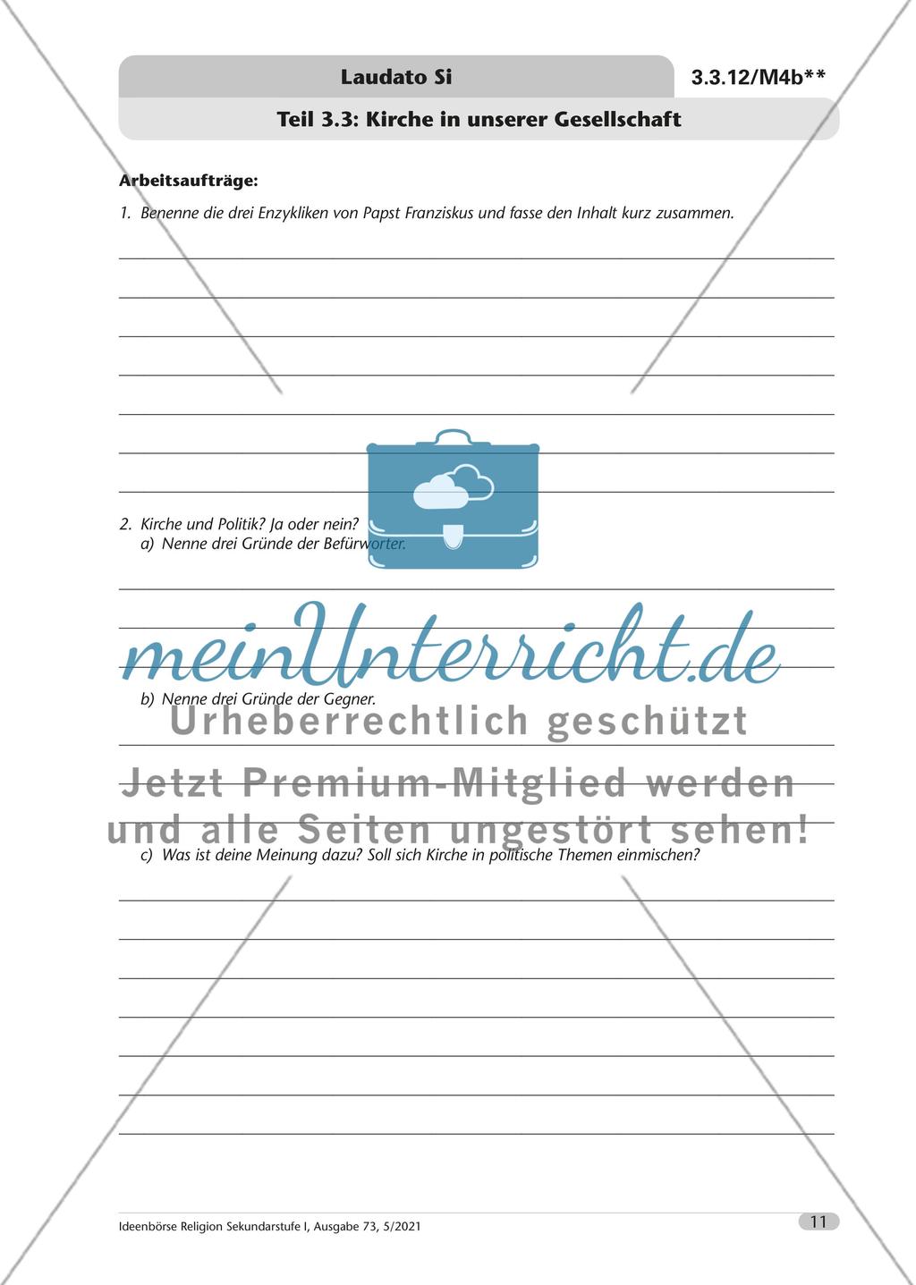 Laudato si – der Papst und die Umweltfrage Preview 12