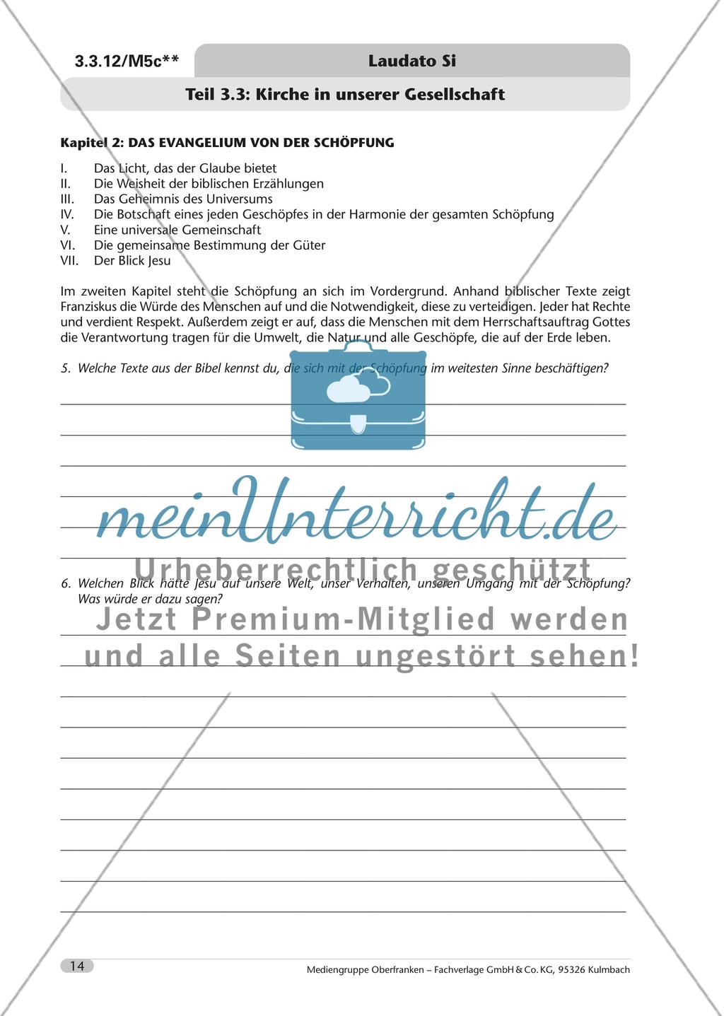 Laudato si – der Papst und die Umweltfrage Preview 15