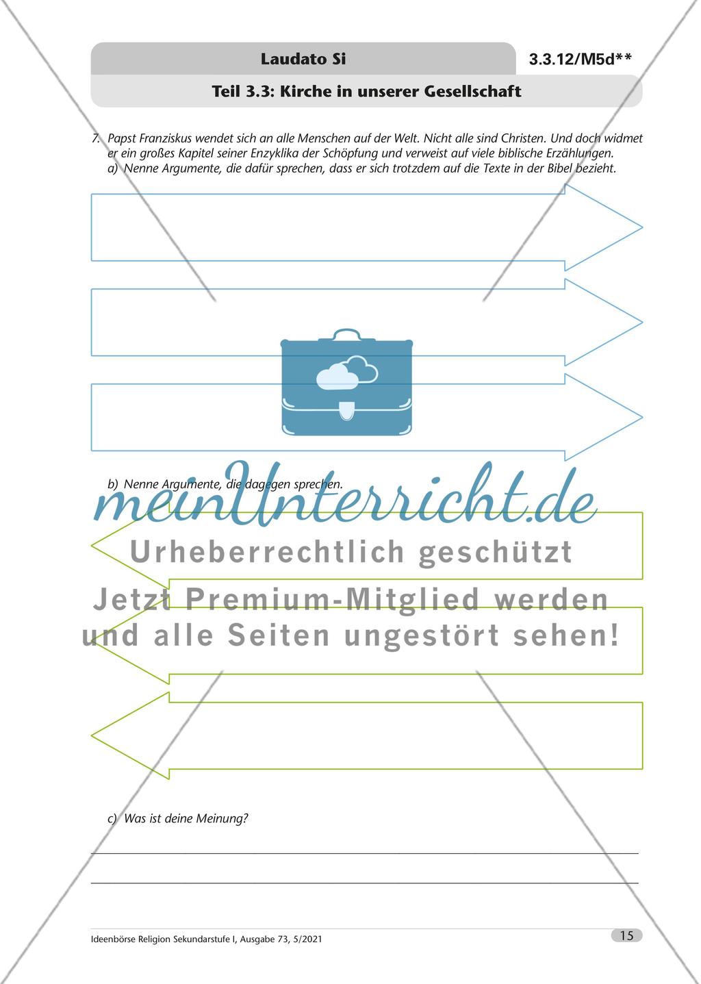 Laudato si – der Papst und die Umweltfrage Preview 16