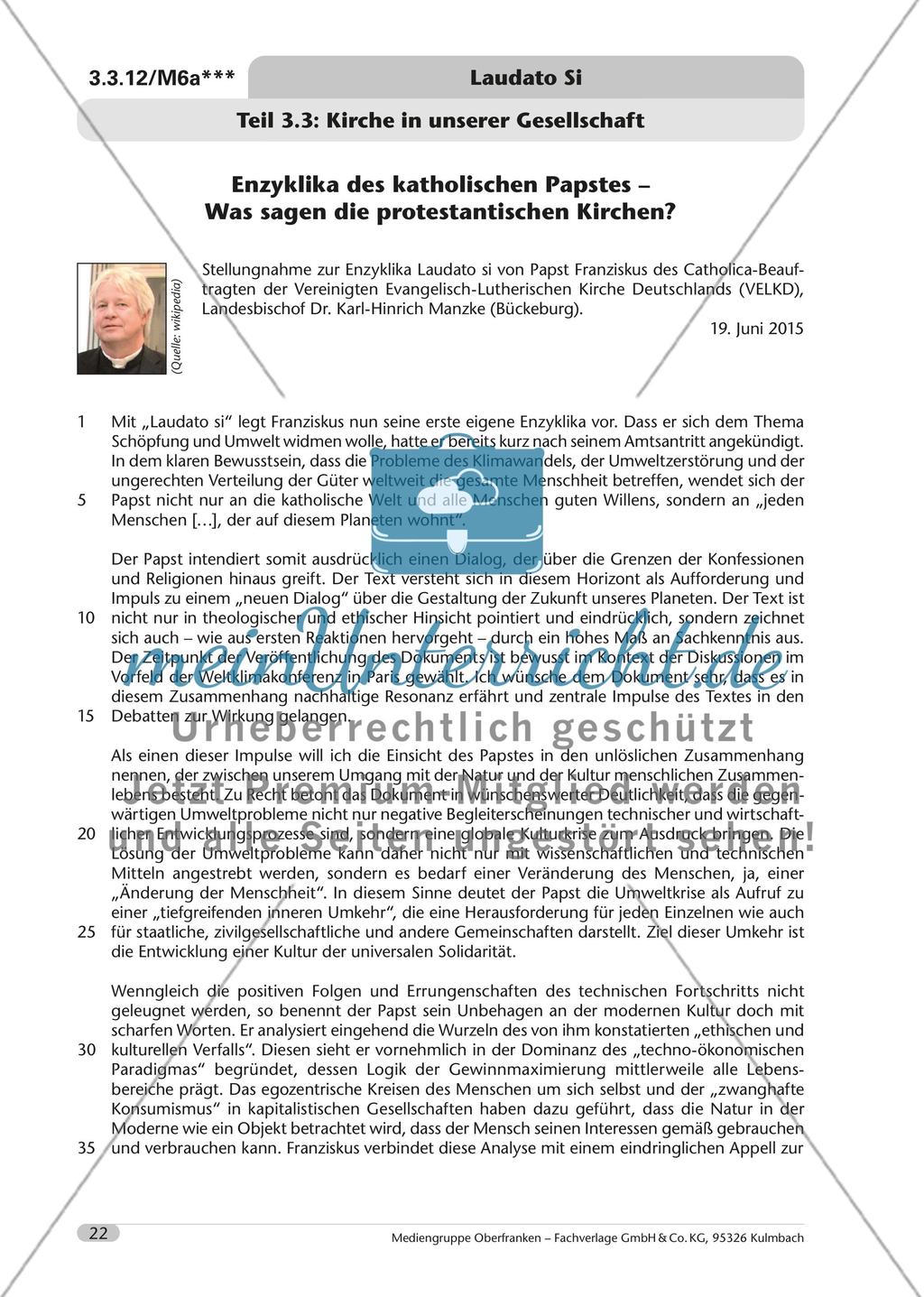 Laudato si – der Papst und die Umweltfrage Preview 23
