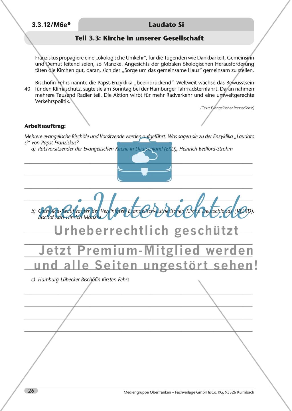 Laudato si – der Papst und die Umweltfrage Preview 27