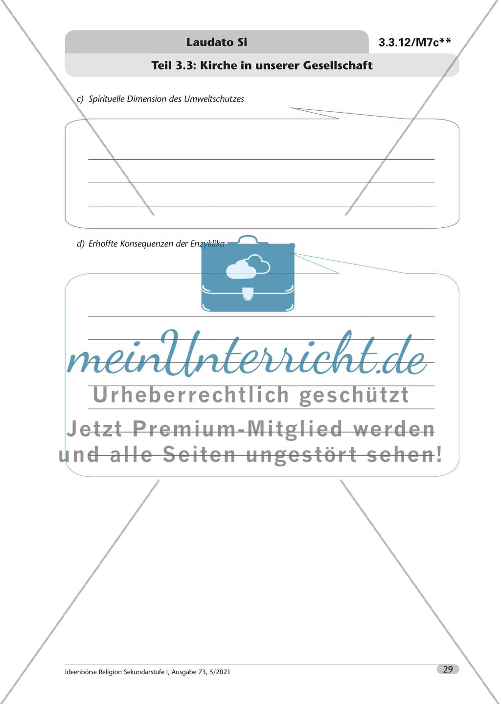 Laudato si – der Papst und die Umweltfrage Preview 30