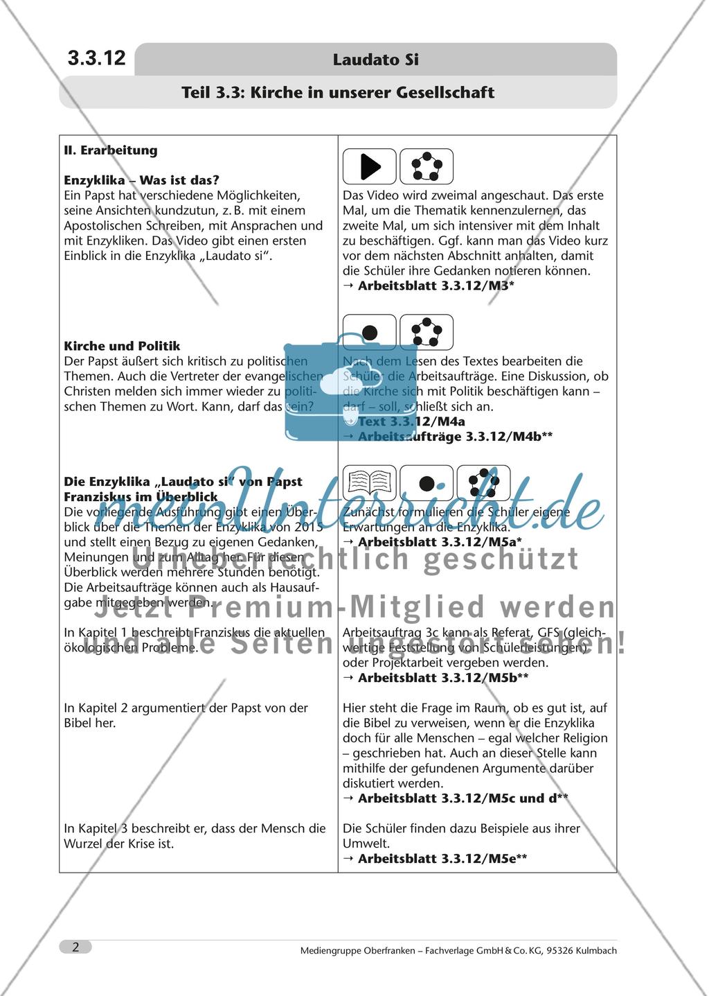 Laudato si – der Papst und die Umweltfrage Preview 3