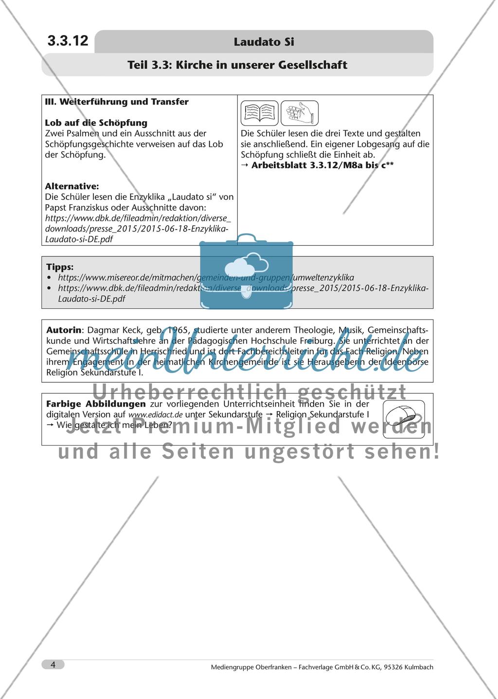 Laudato si – der Papst und die Umweltfrage Preview 5