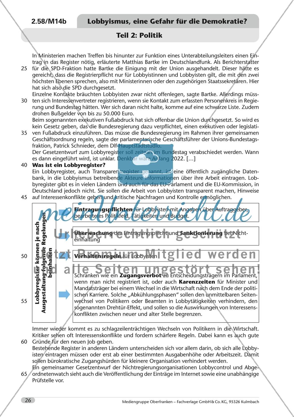 Lobbyismus, eine Gefahr für die Demokratie? Preview 27