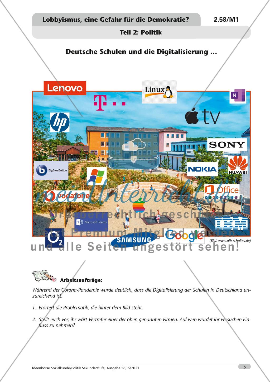 Lobbyismus, eine Gefahr für die Demokratie? Preview 6