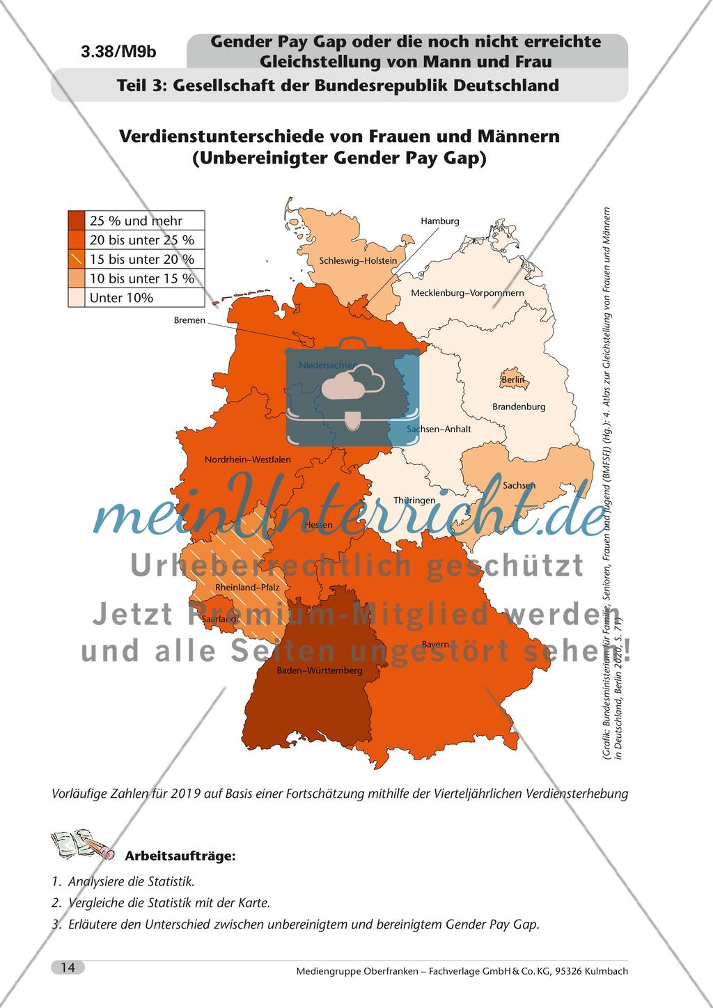 Gender Pay Gap oder die noch nicht erreichte Gleichstellung von Mann und Frau Preview 14