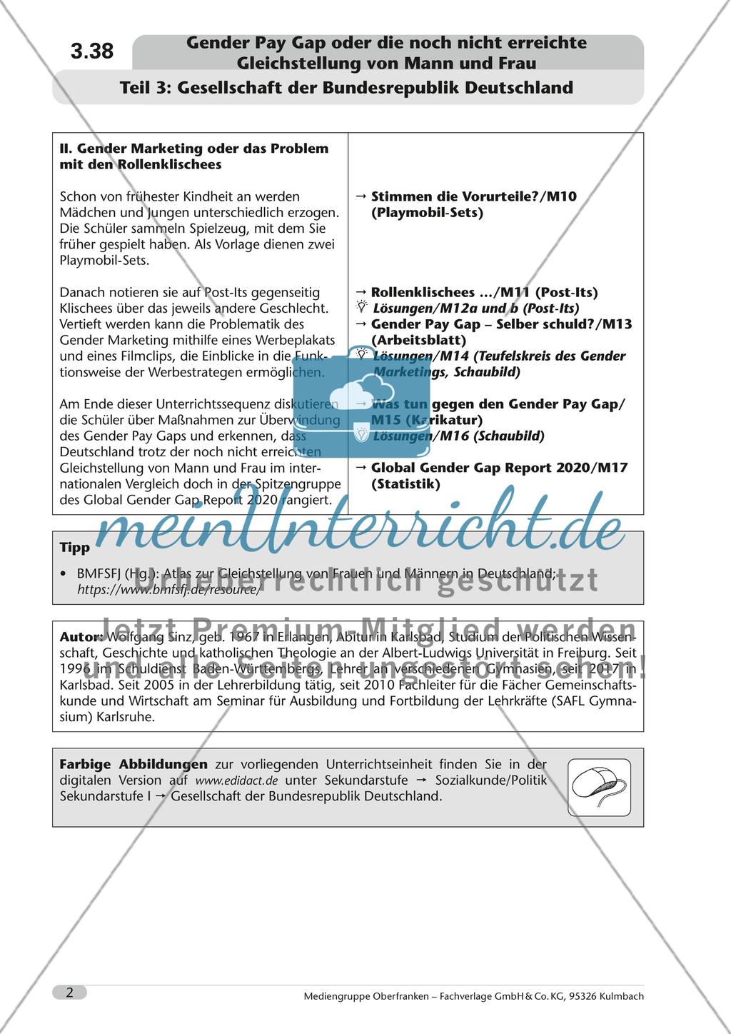 Gender Pay Gap oder die noch nicht erreichte Gleichstellung von Mann und Frau Preview 3
