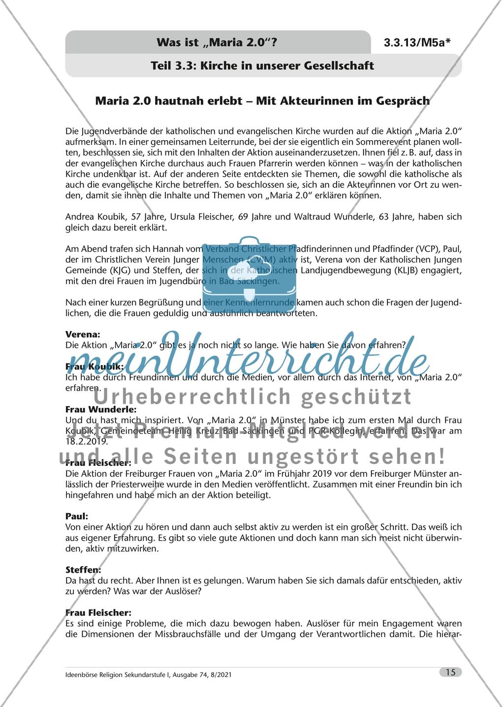 Was ist „Maria 2.0“? Preview 15