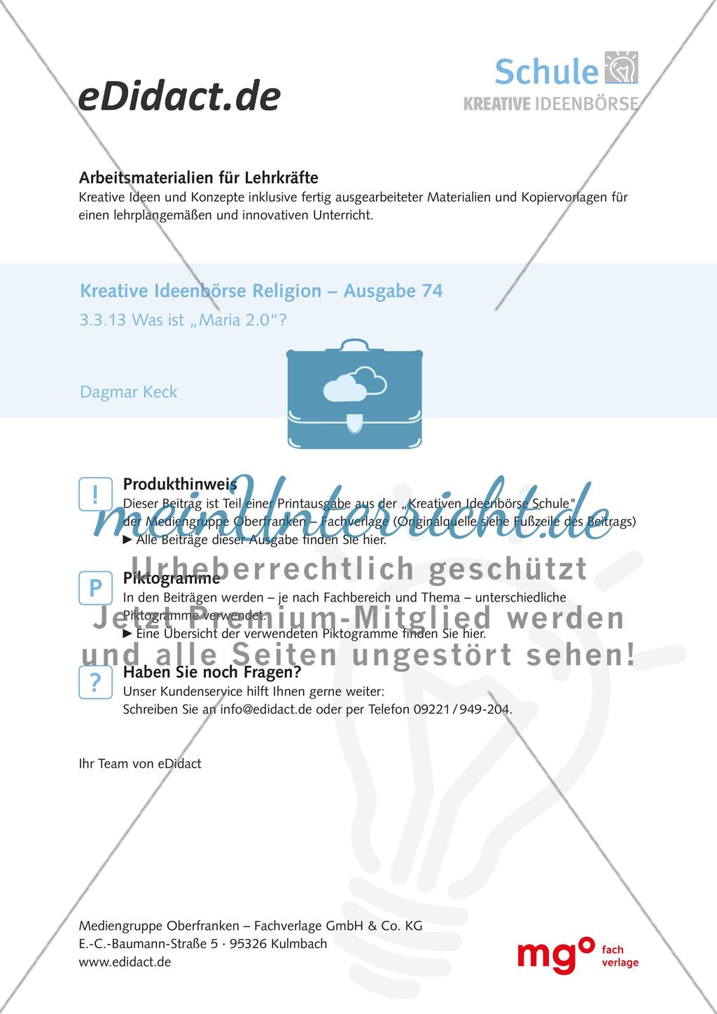 Was ist „Maria 2.0“? Preview 1