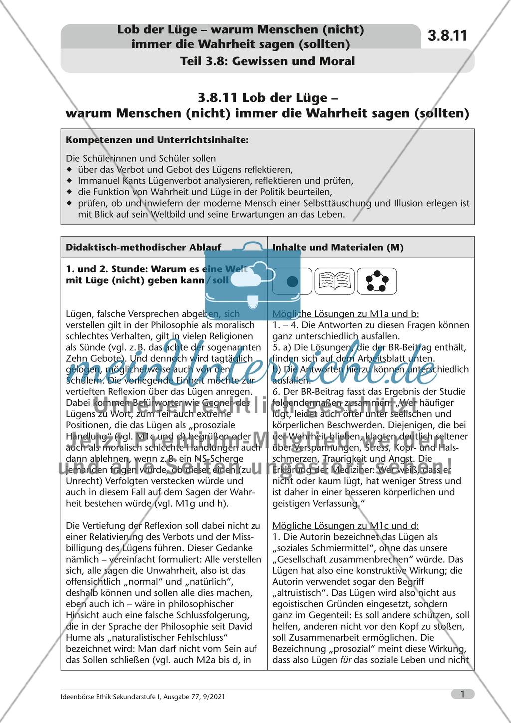 Lob der Lüge – warum Menschen (nicht) immer die Wahrheit sagen (sollten) Preview 2