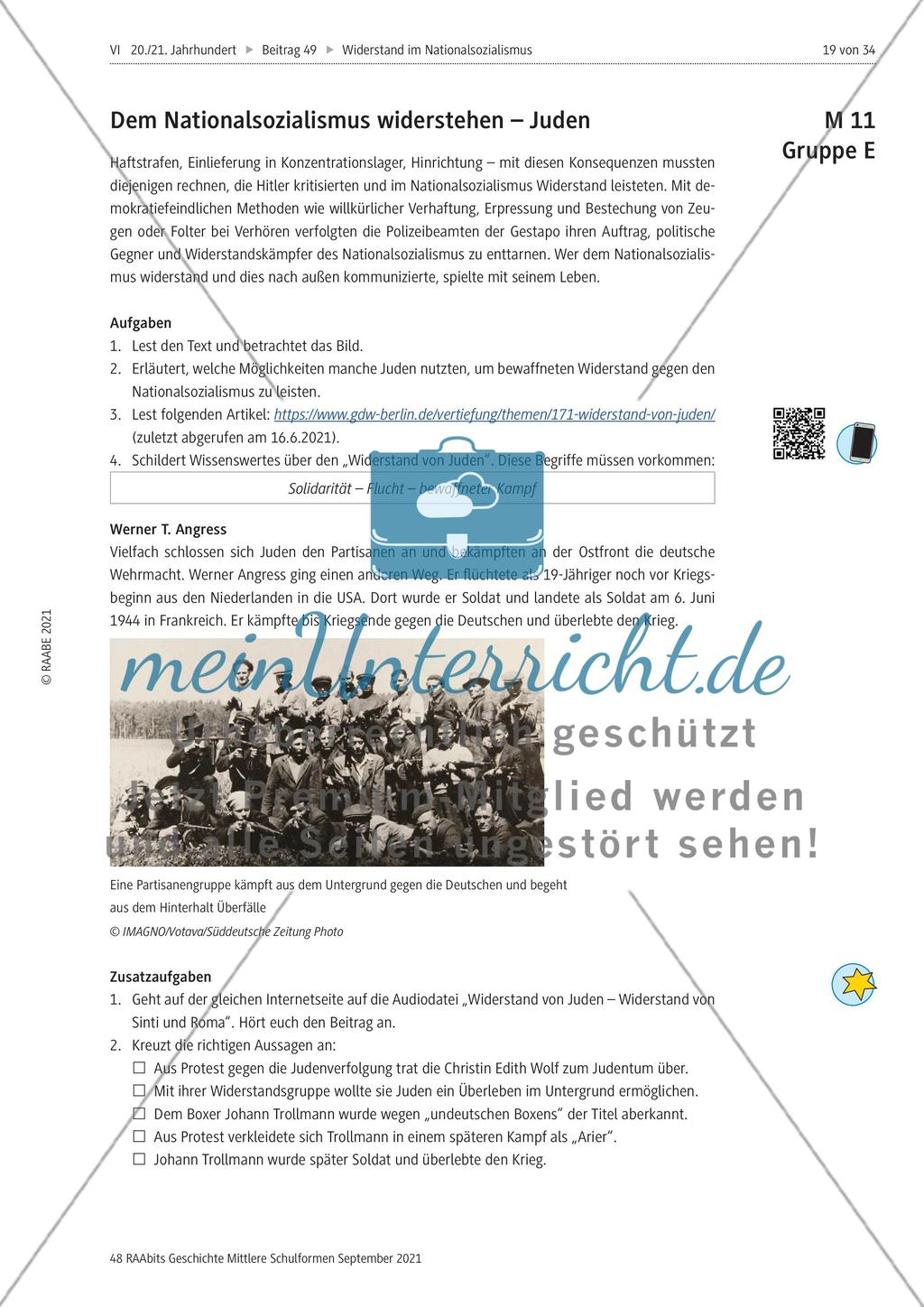 Wie wurde im Nationalsozialismus Widerstand geleistet? Preview 7