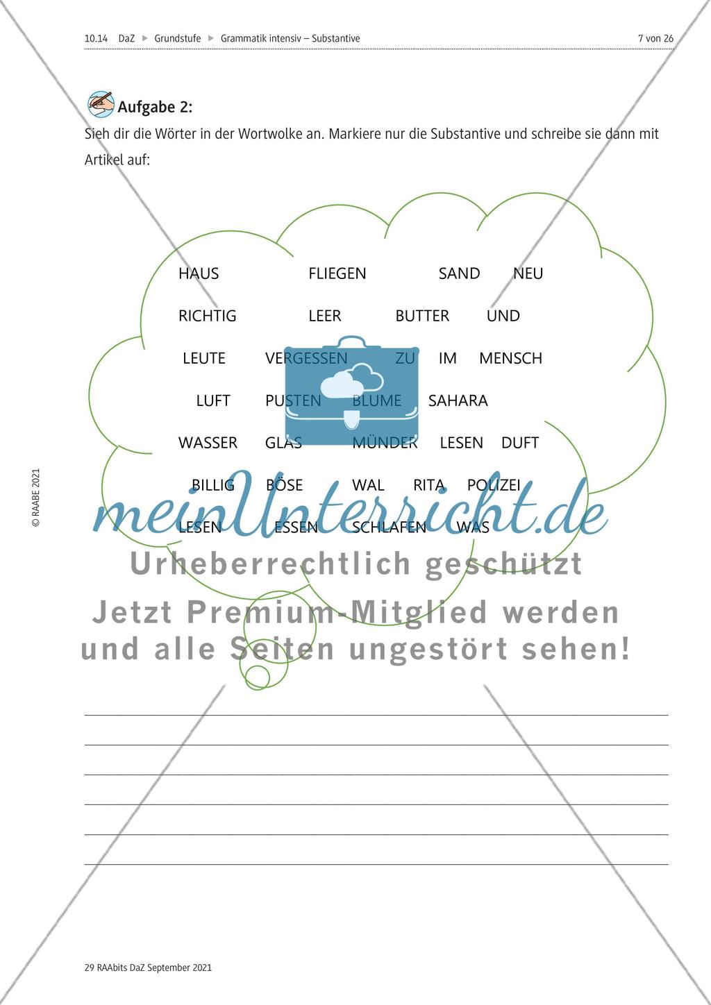 Substantive - Teil 1 Preview 2