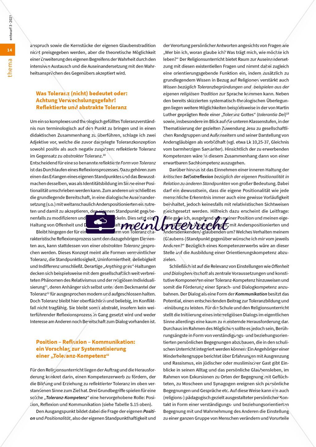 Was ist IN (an) Toleranz? Preview 3