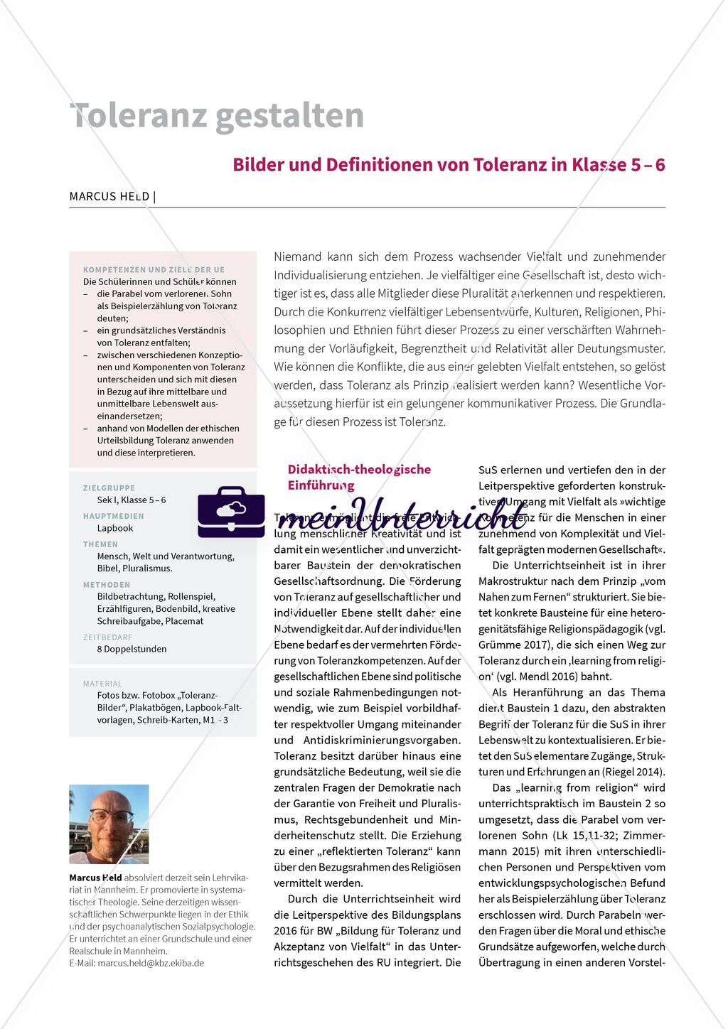 Toleranz gestalten Preview 1