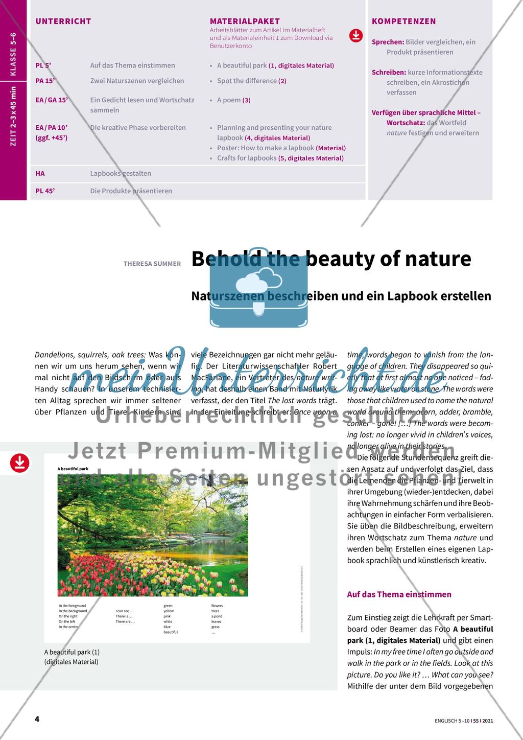 Behold the beauty of nature Preview 1