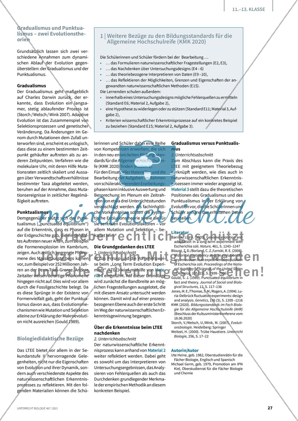 Evolution im Zeitraffer Preview 2
