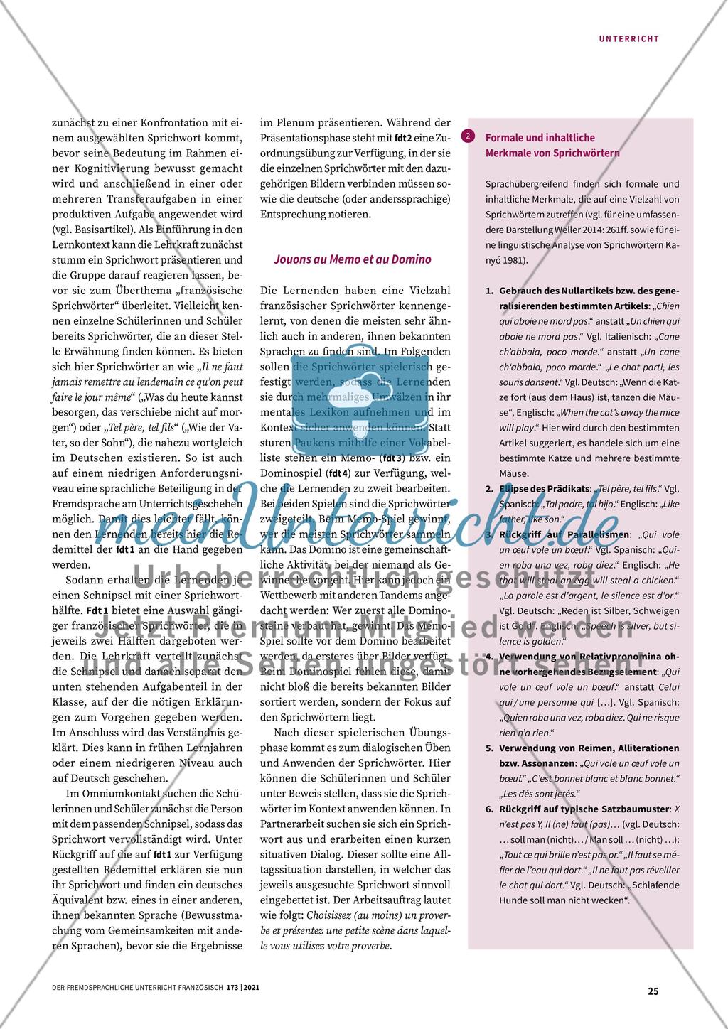 Jouons avec des proverbes! Preview 3