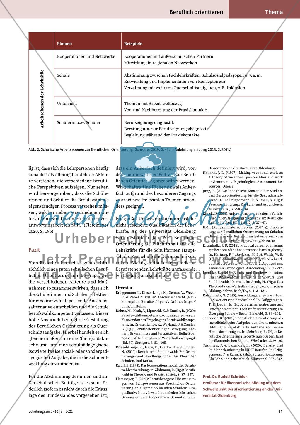 Berufliche Orientierung als Querschnittsaufgabe Preview 5