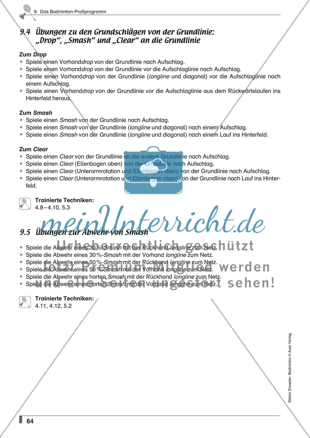 Das Badminton-Profiprogramm Preview 3