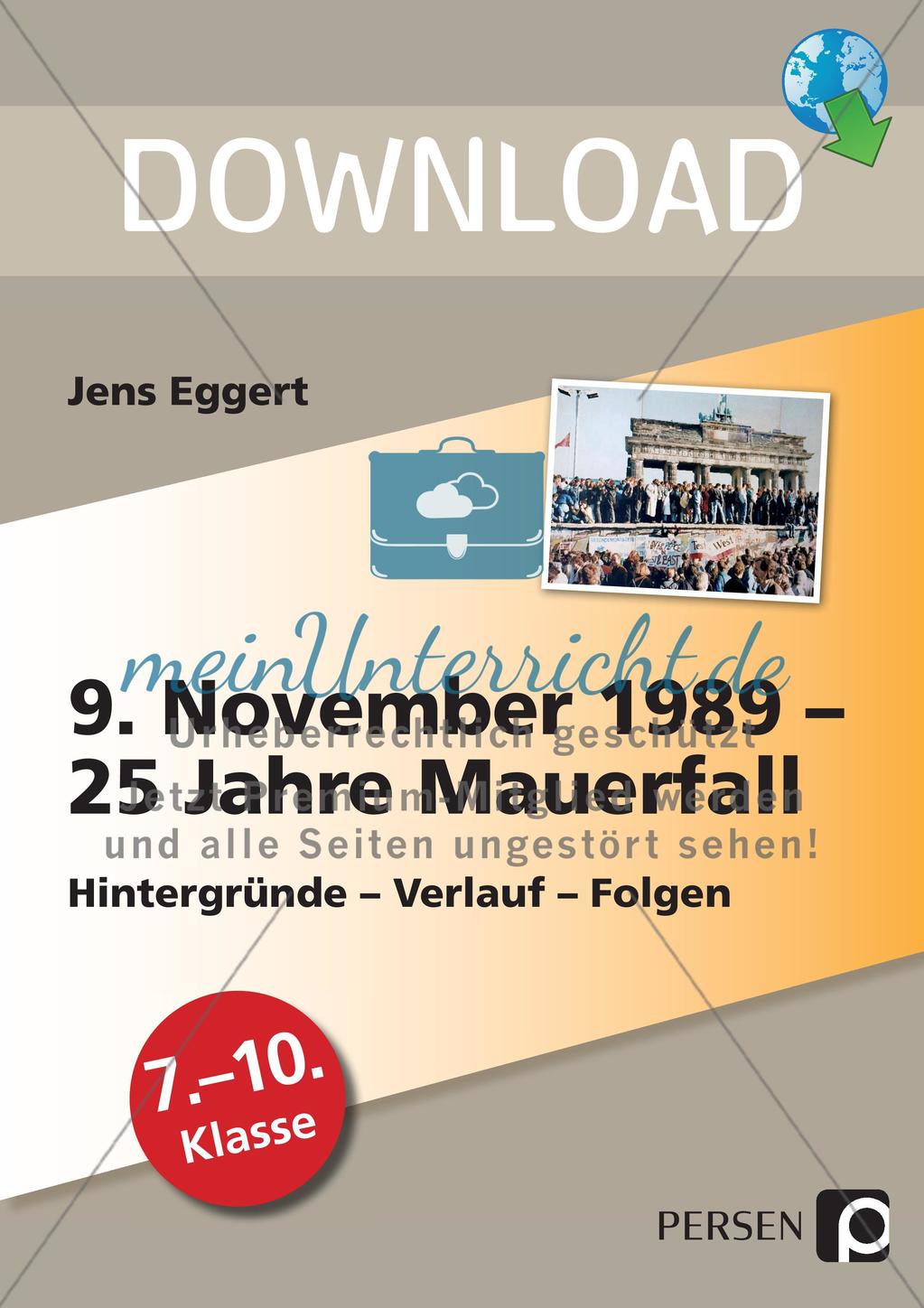 9. November 1989 - meinUnterricht