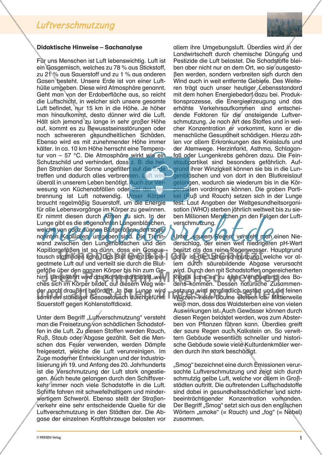 Klimawandel: Luftverschmutzung Preview 3