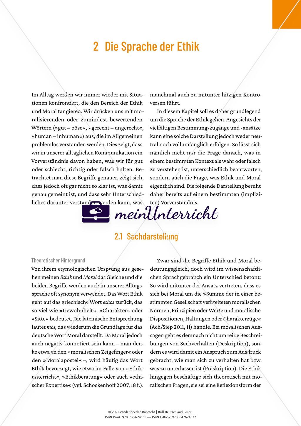Die Sprache der Ethik Preview 1