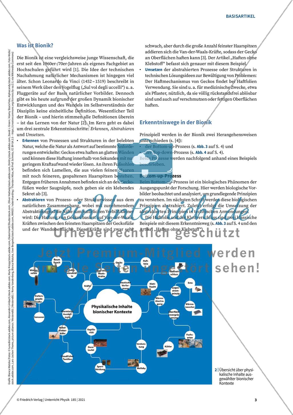 Physikalische Prinzipien erkennen, abstrahieren und umsetzen ...