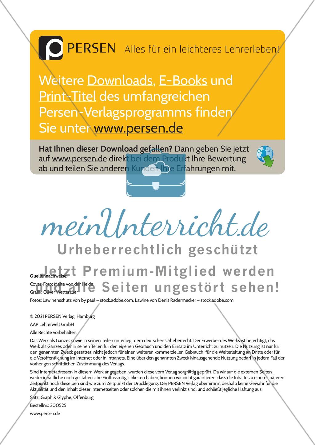 Lapbook: Die Alpen Preview 24