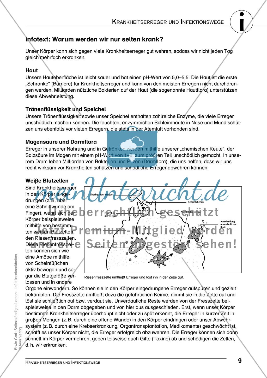 Krankheitserreger und Infektionswege Preview 1