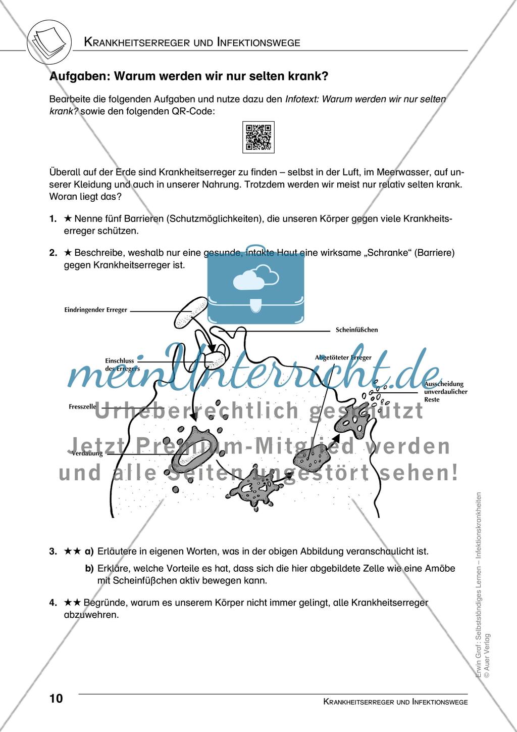 Krankheitserreger und Infektionswege Preview 2