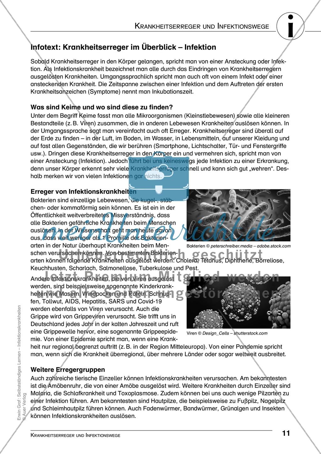 Krankheitserreger und Infektionswege Preview 3