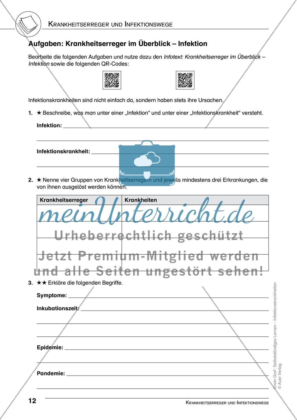 Krankheitserreger und Infektionswege Preview 4