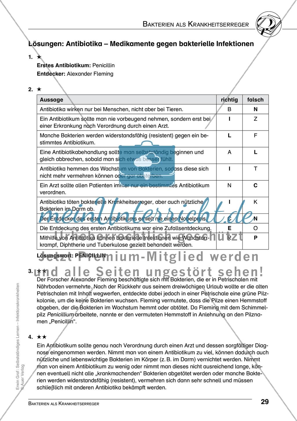 Bakterien als Krankheitserreger Preview 12