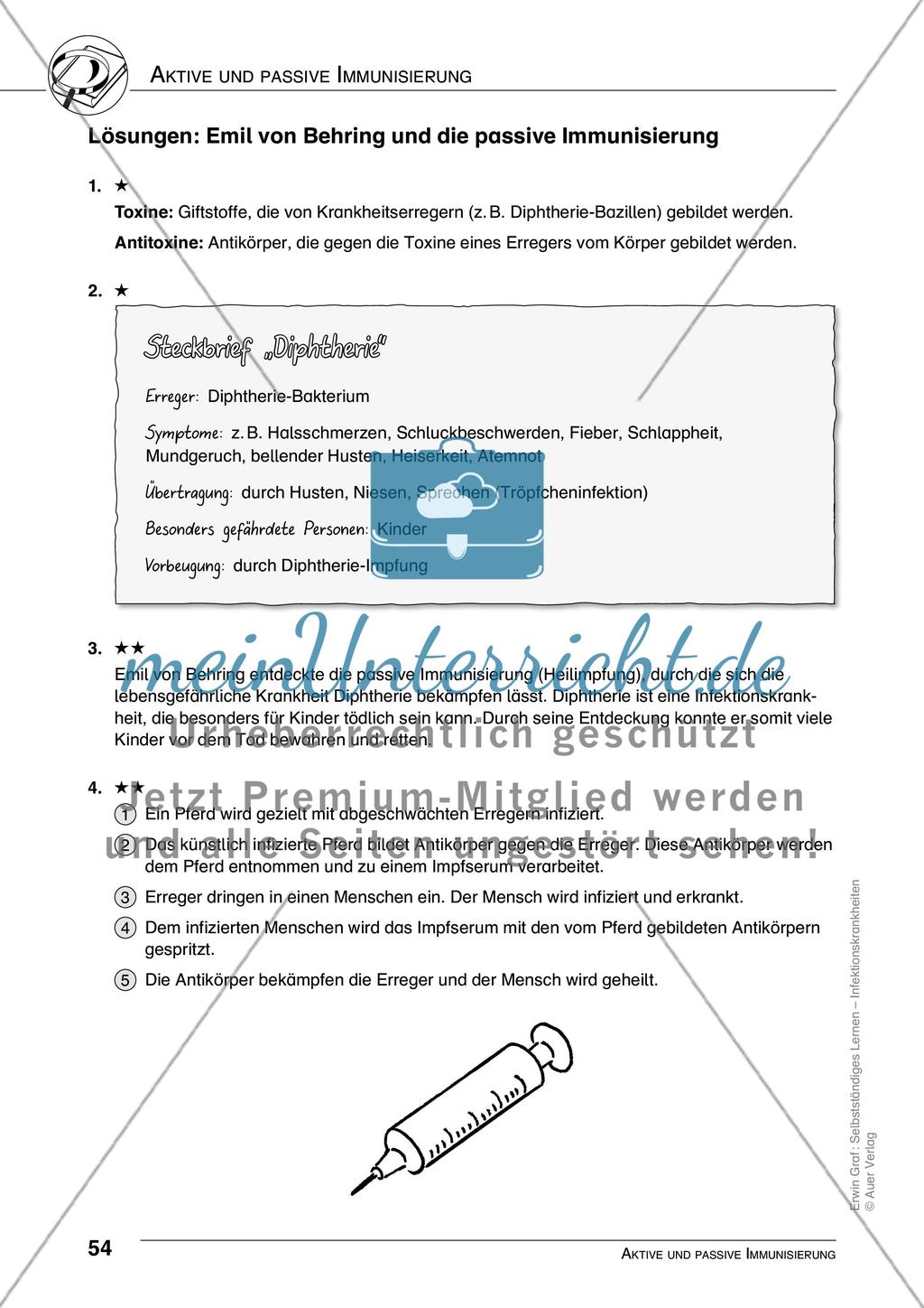 Aktive und passive Immunisierung Preview 10